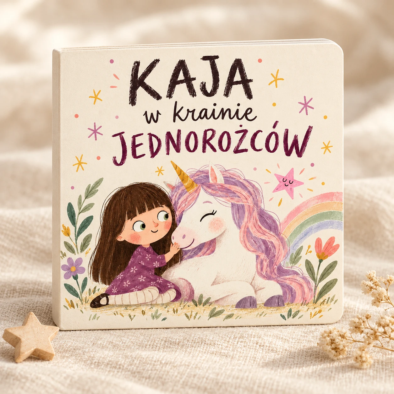 Okładka książki: Imię w krainie jednorożców
